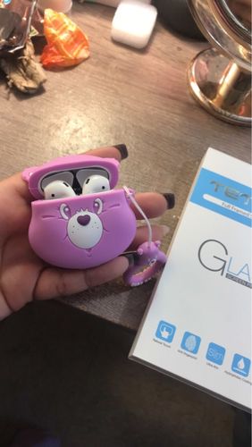 Customer photo review of HipCity CareBear AirPod Case