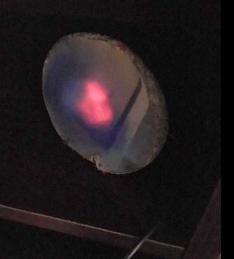 Customer photo review of Agate Night Light