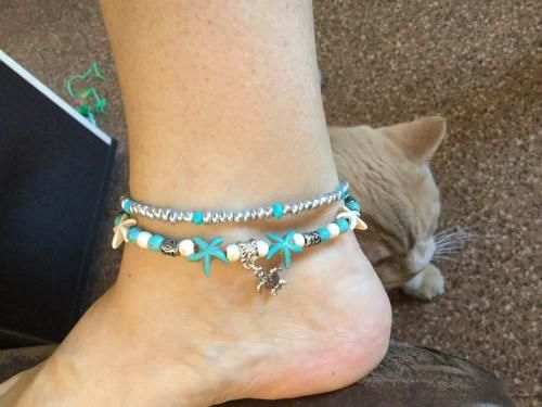 Customer photo review of Call Of Sirens Anklet