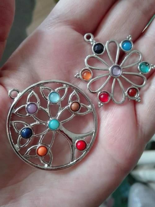 Customer photo review of 7 Chakra Pendant