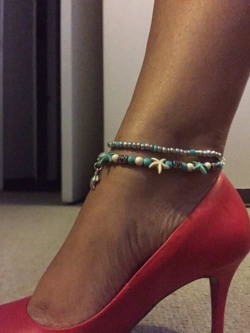 Customer photo review of Call Of Sirens Anklet