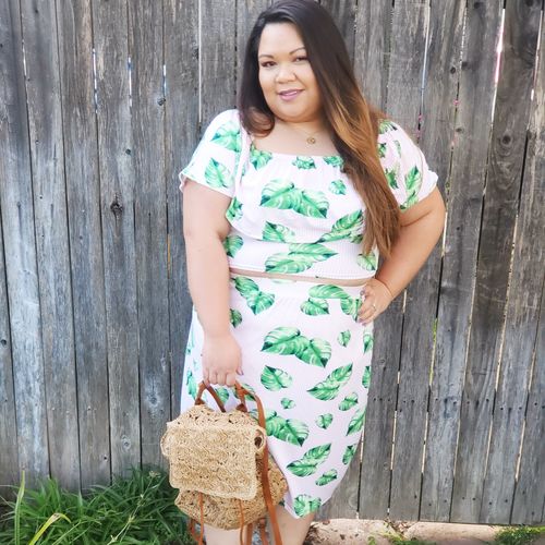 Customer photo review of Rebdolls “Breezing Through" A-line Mini Skirt