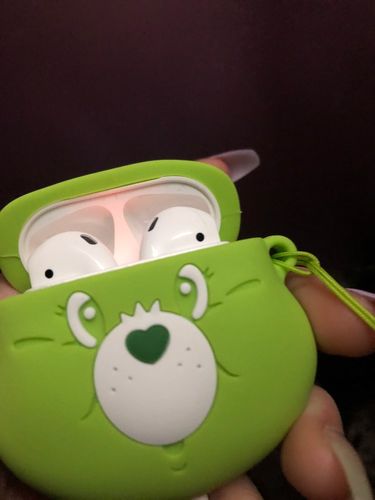 Customer photo review of HipCity CareBear AirPod Case