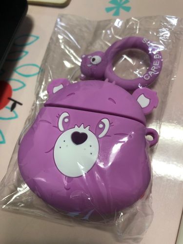 Customer photo review of HipCity CareBear AirPod Case