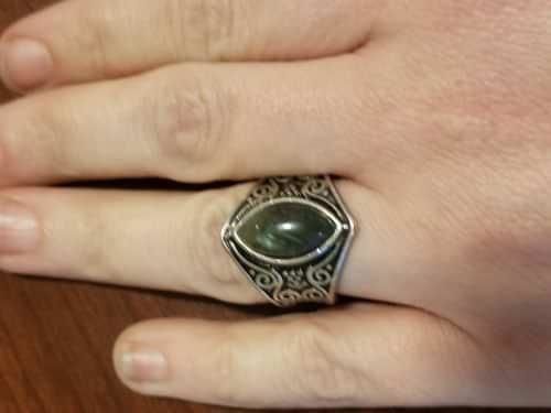 Customer photo review of Awakening Labradorite Ring