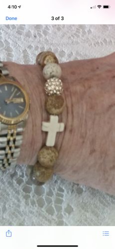 Customer photo review of ' Thou Art With Me ' Bracelets
