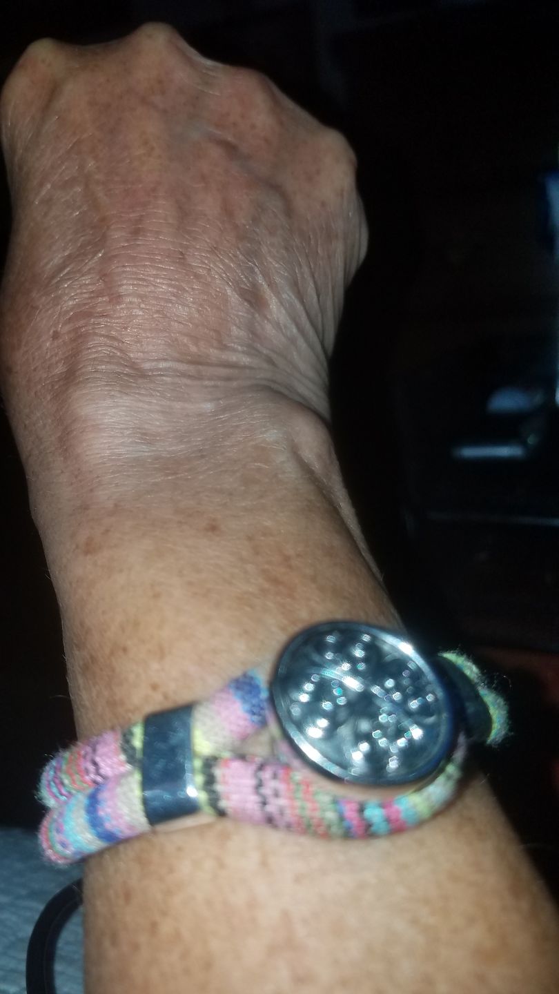 Customer photo review of Boho Flower Charm Bracelet