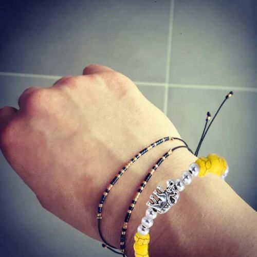 Customer photo review of Lucky Elephant Bracelet