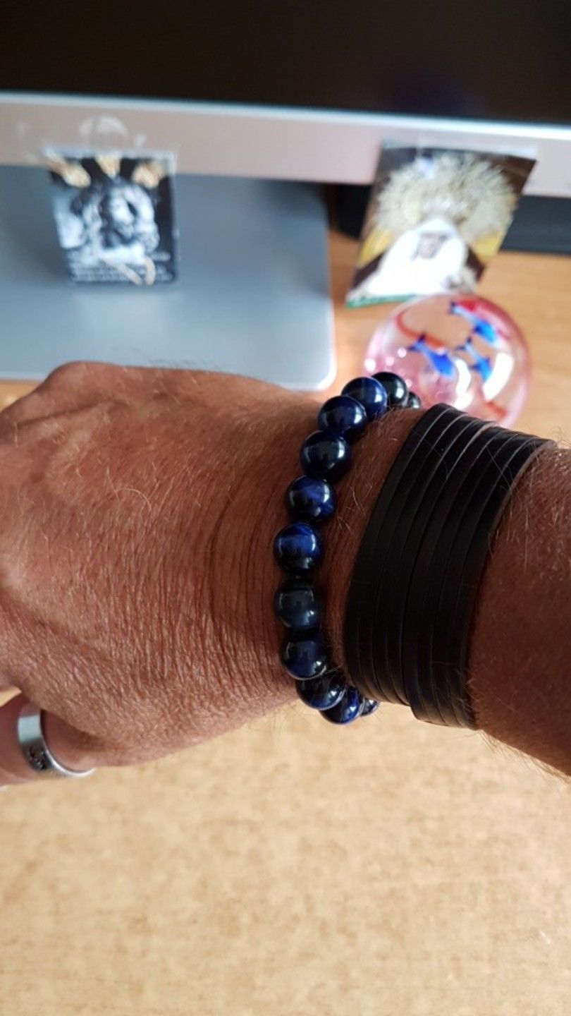 Customer photo review of Hawk Eye Bracelet