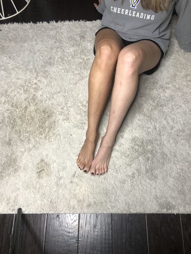 Customer photo review of Desert Bronze Self Tanning Mousse READY TO SHIP!!