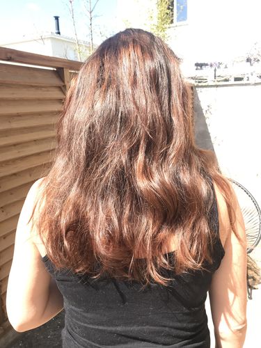Customer photo review of Huile De Souk - Cure capillaire fortifiante et revitalisante 250ml
