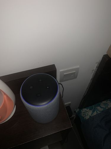 Customer photo review of Amazon - Echo (3rd Gen) Smart Speaker with Alexa
