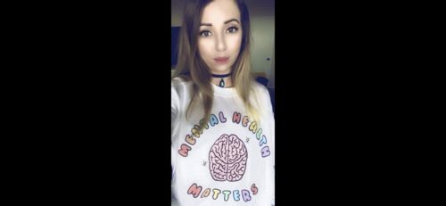 Customer photo review of Mental Health Matters (Brain) -- Sweatshirt