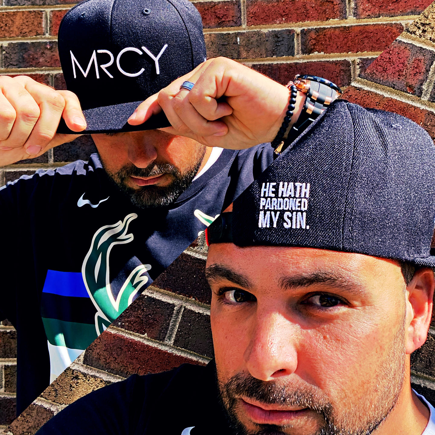 Customer photo review of MRCY - Black Snapback