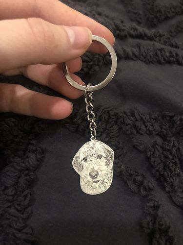 Customer photo review of Silvercut™ Keychain
