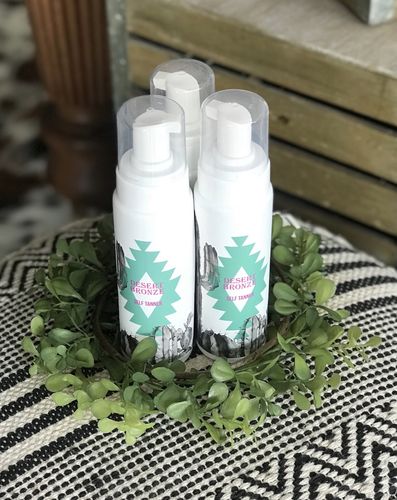 Customer photo review of Desert Bronze Self Tanning Mousse READY TO SHIP!!