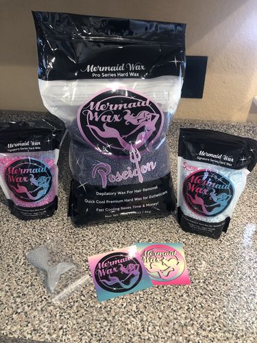 Customer photo review of Pro Series Hair Removal Wax
