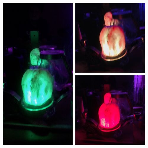 Customer photo review of Color Changing Himalayan Salt Lamp (mini)