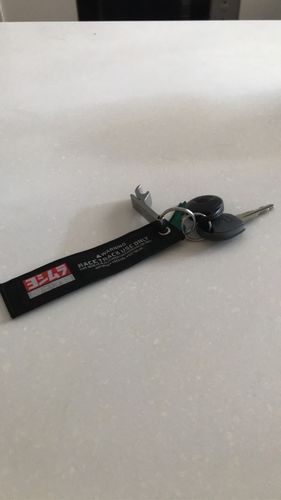 Customer photo review of MOTO GP Racing Key Ring