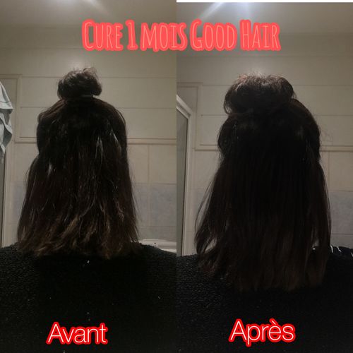 Customer photo review of Good Hair Vitamins - 1 mois