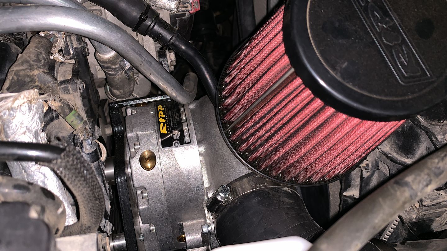 Customer photo review of 2012-2014 Jeep Wrangler Supercharger System