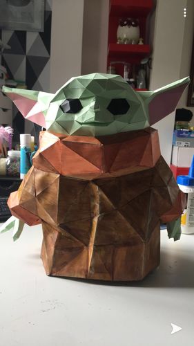 Customer photo review of Bébé Yoda