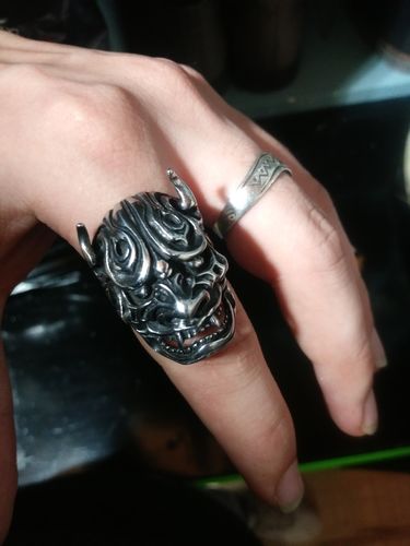 Customer photo review of DEMON HANNYA RING