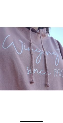 Customer photo review of Personalised Winging It Hoodie (MRK X)