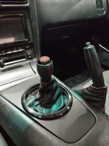Customer photo review of Ultimate Halo Shifter Surround Kit - Carbon Fiber Available