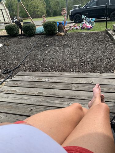 Customer photo review of Desert Bronze Self Tanning Mousse READY TO SHIP!!