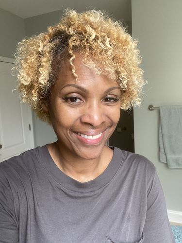Customer photo review of CurlMix Fresh Quarterly Kit - On Hold Indefinitely