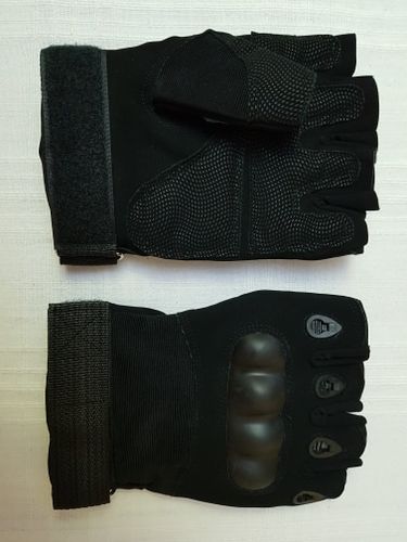 Customer photo review of Outdoor Tactical Military Non-slip Silica Gel Men's Gloves