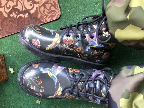 Customer photo review of Hummingbird Handcrafted Boots Limited Edition