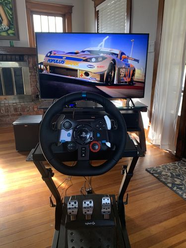 Customer photo review of CLASSIC Steering Wheel Stand