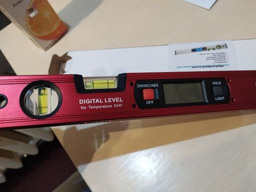 Customer photo review of Digihoek™ | Jouw digitale waterpas