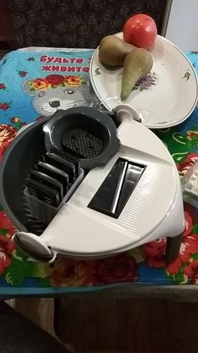 Customer photo review of KitchenDoctor "Multifunctional Vegetable Cutter"® - 40% OFF TODAY ONLY