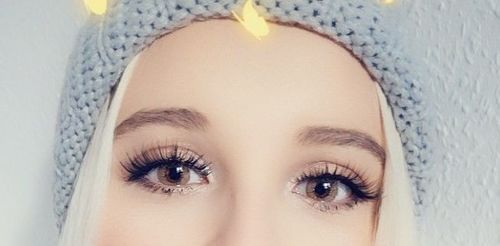 Customer photo review of Forest Paris Dream (12 Month) Contact Lenses