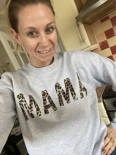 Customer photo review of Mama Leopard Sweatshirt 00 (MRK X)