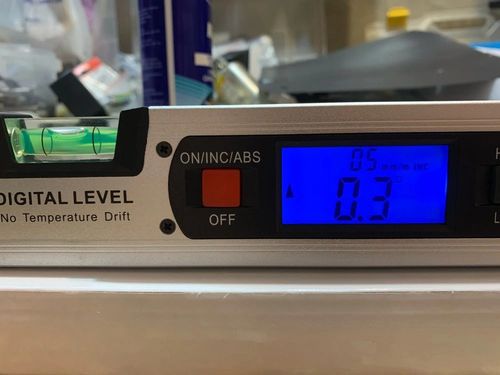 Customer photo review of Digihoek™ | Jouw digitale waterpas