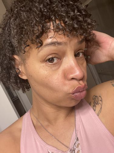 Customer photo review of CurlMix Fresh Quarterly Kit - On Hold Indefinitely