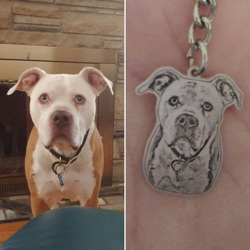 Customer photo review of Silvercut™ Keychain