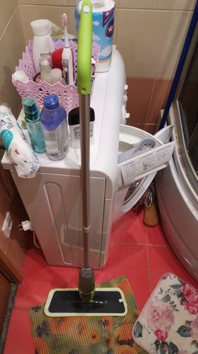 Customer photo review of IncoHacks "180 Degrees Water Spray Mop"® - 40% OFF TODAY ONLY