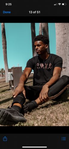 Customer photo review of L.O.V.E Basketball T-Shirt