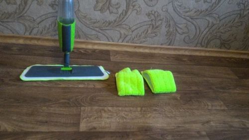 Customer photo review of IncoHacks "180 Degrees Water Spray Mop"® - 40% OFF TODAY ONLY