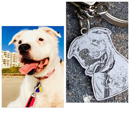 Customer photo review of Silvercut™ Keychain