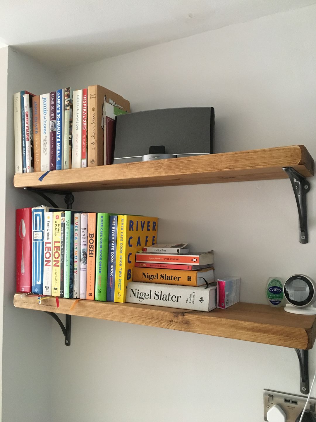 Customer photo review of 8 Inch Ironbridge Cast Iron Shelf Bracket