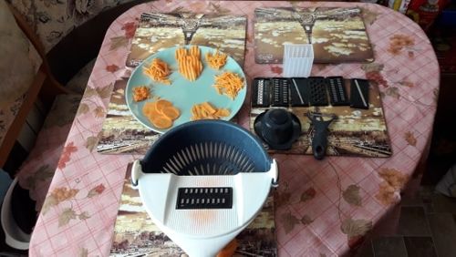 Customer photo review of KitchenDoctor "Multifunctional Vegetable Cutter"® - 40% OFF TODAY ONLY