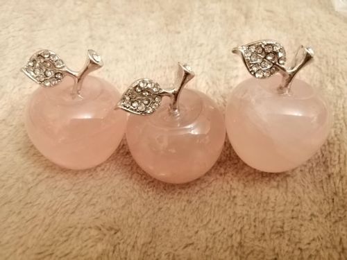 Customer photo review of Rosa Quarz-Äpfel