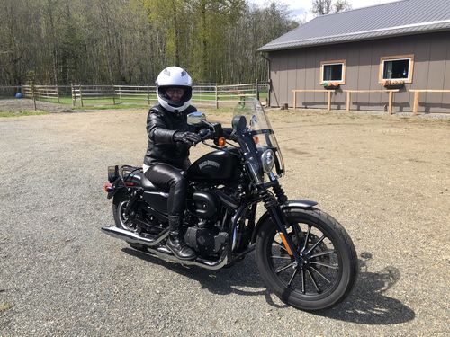 Customer photo review of Shred Moto Jeans 2.0