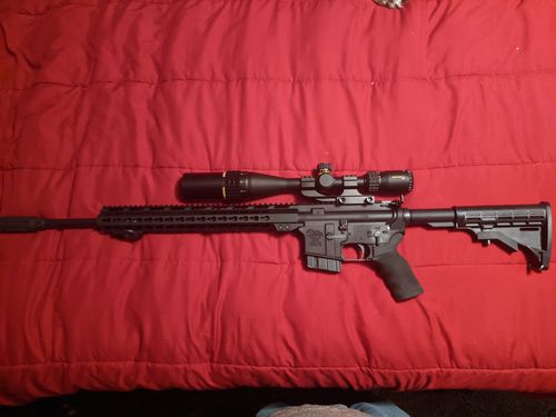 Customer photo review of Sniper NT-HD 4-16X50 AOGL Scope with Red, Green Illuminated Reticle